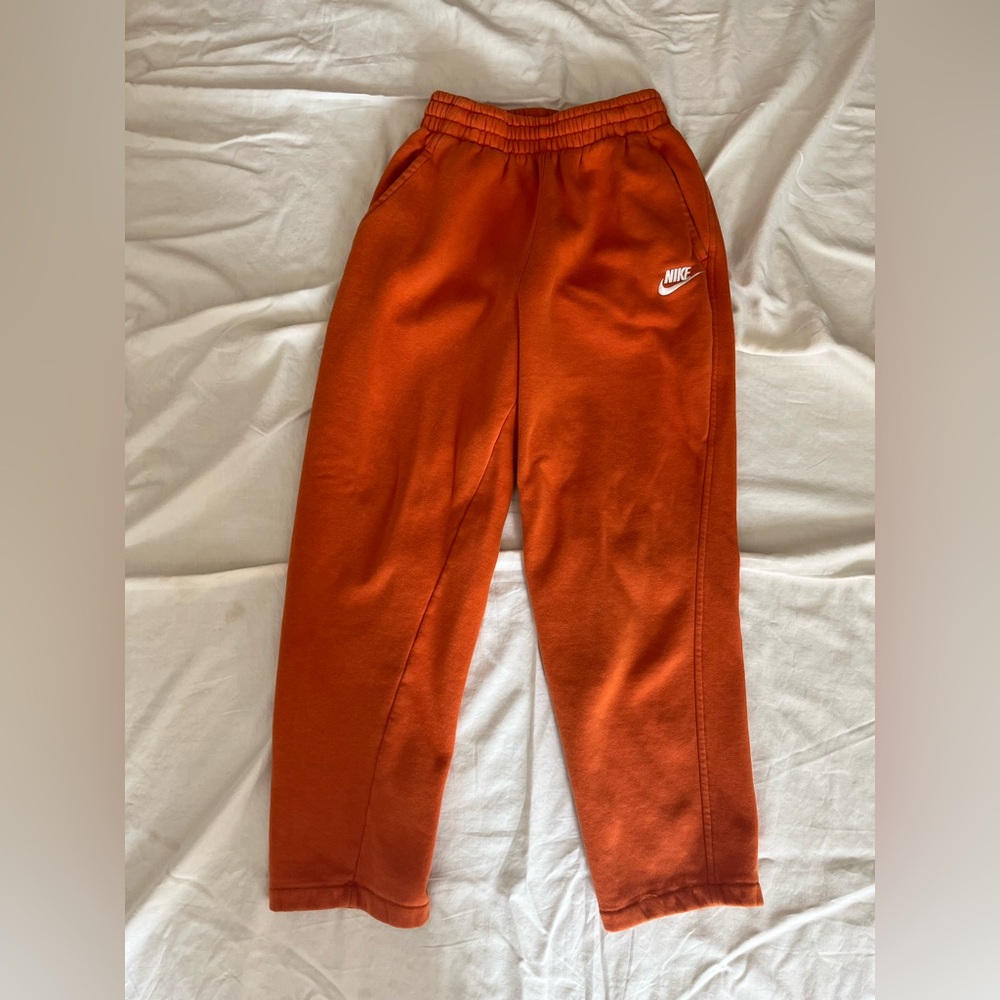Nike Kids Vibrant Orange Joggers